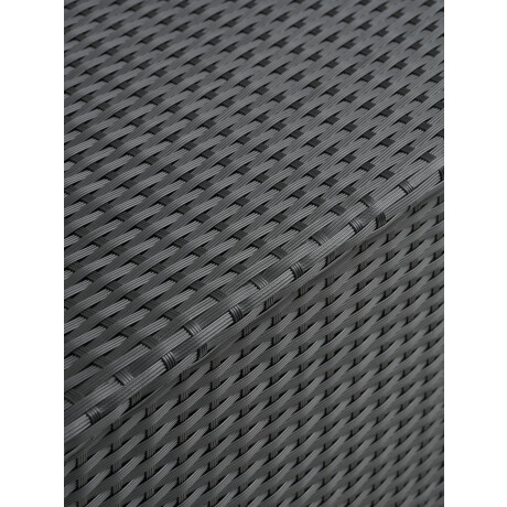 Baúl guardar almohadones YDERUP A133xA64xP55 negro Negro