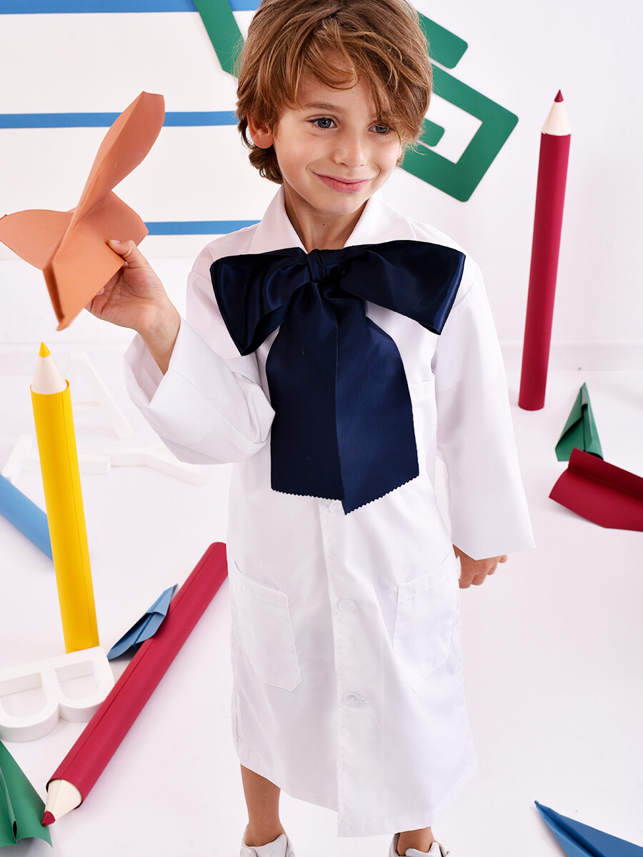 MOÑA DE RASO - AZUL OSCURO 