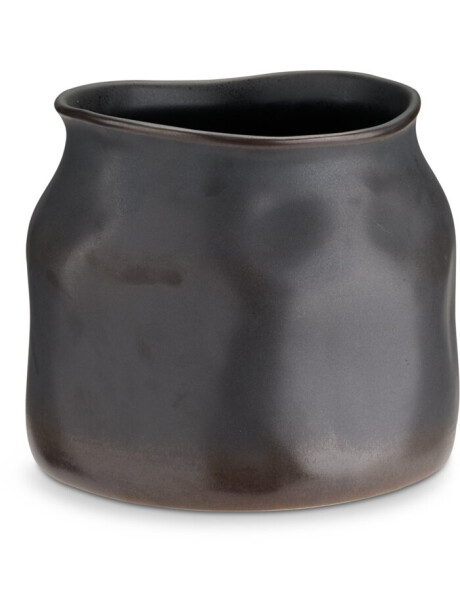 Maceta RUDOLF Ø15x13 cm marrón oscuro. Maceta RUDOLF Ø15x13 cm marrón oscuro.