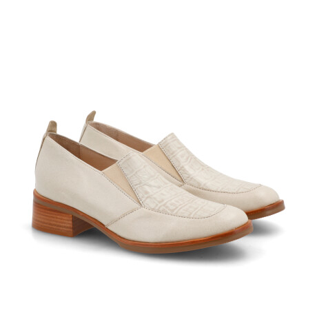 ZAPATO CUERO TRISTA BEIGE