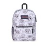 Mochila Jansport Cross Town 26l Blanco-negro