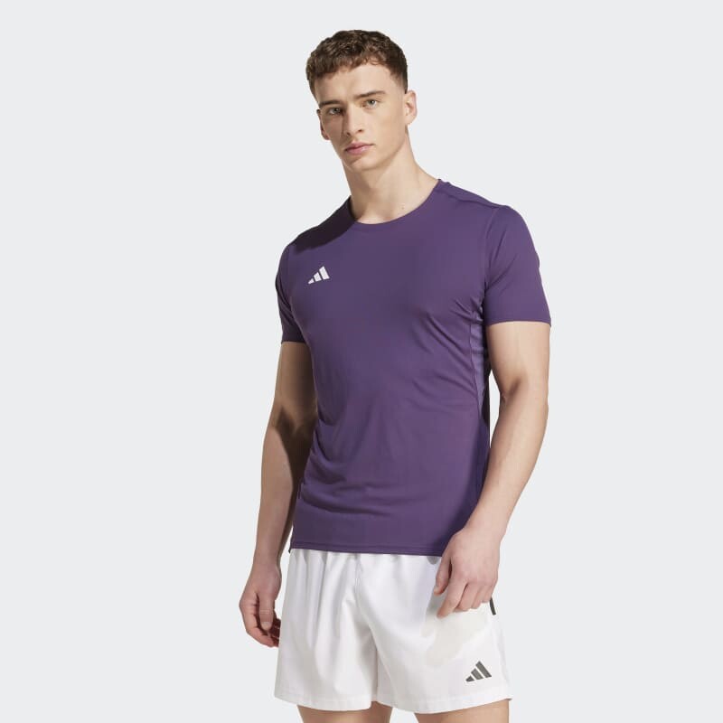 Remera Adidas Adizero Essentials Violeta