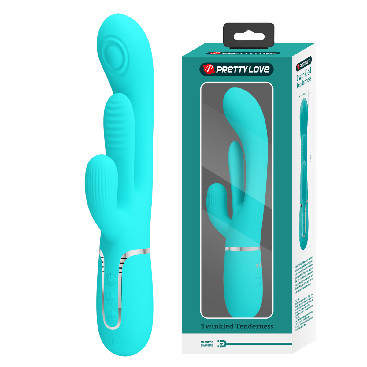 Vibrador 3en1 Twinkled Tenderness Shania Pretty Love 