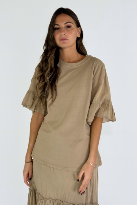 BLUSA CHIAIA Camel