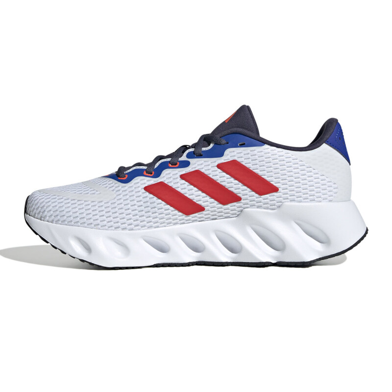 Championes Hombre Adidas Switch Run Blanco-Rojo