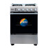 Cocina A Gas Enxuta 4 Hornallas Con Grill Cenx9604i GRIS