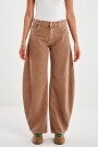 PANT RELAXED FIT Marron