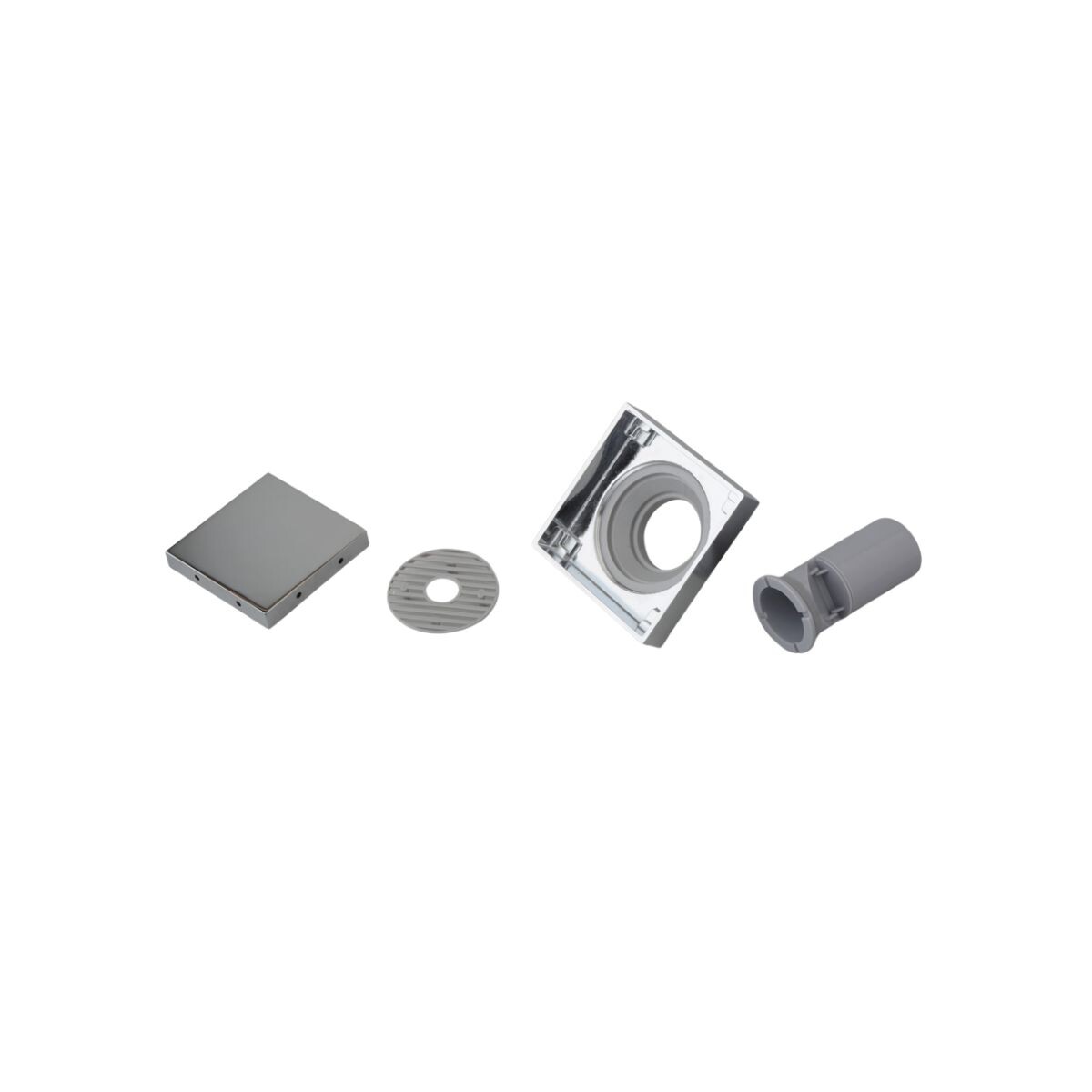 Rejilla Tapa Ciega 10x10 cm Cromada Acero Inox Rimontti Rejilla Tapa Ciega 10x10 Cm Cromada Acero Inox Rimontti
