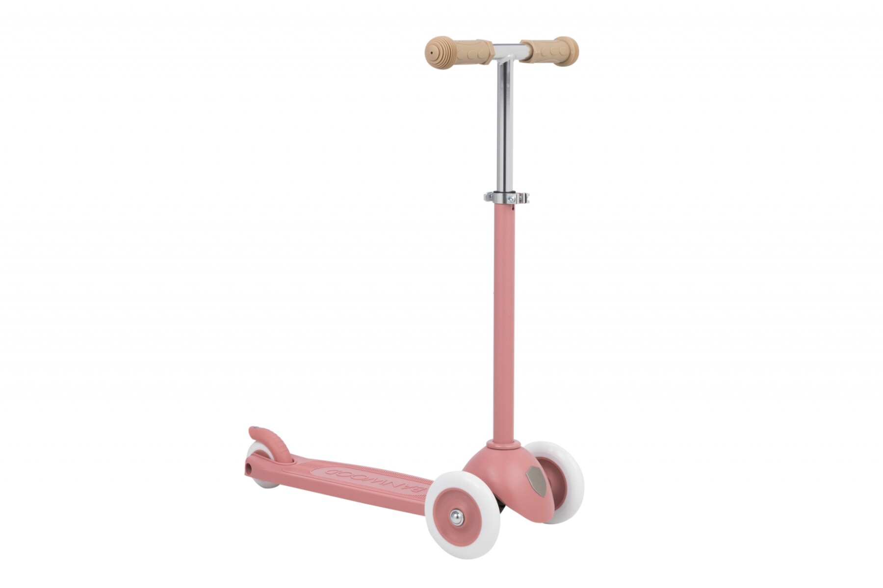 BW-ECO-SCOOTER - Monopatín Eco De Tres Ruedas +3 Banwood - Raspberry 