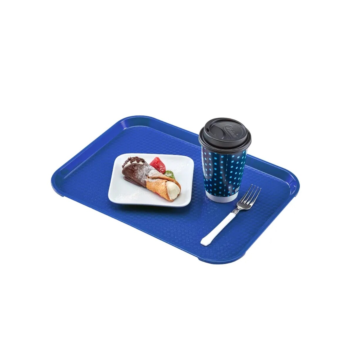 Bandeja de Autoservicio de Plastico Azul 35 x 45 cm 