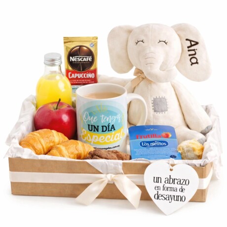 Desayuno Sorpresa con Peluche Personalizado Desayuno Sorpresa con Peluche Personalizado