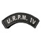 Parche reflectivo medialuna URPM IV