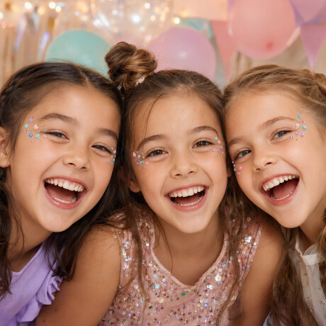 Pack de stickers faciales de varios colores Sc