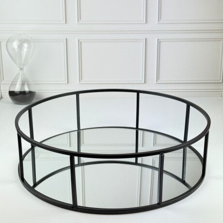 Bandeja Metálica Circular Espejada Ø38cm Bandeja Metálica Circular Espejada Ø38cm