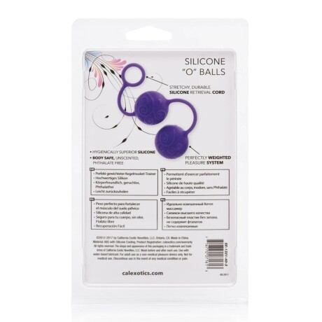 Bolas Chinas Silicone O Balls Violeta