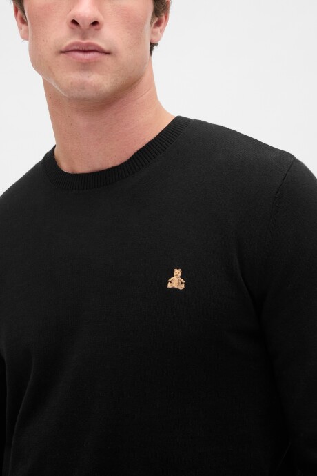 Buzo Oso Brannan Hombre True Black