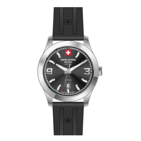 Reloj Swiss Alpine Military Combat Pro 7056.1837 para hombre Negro