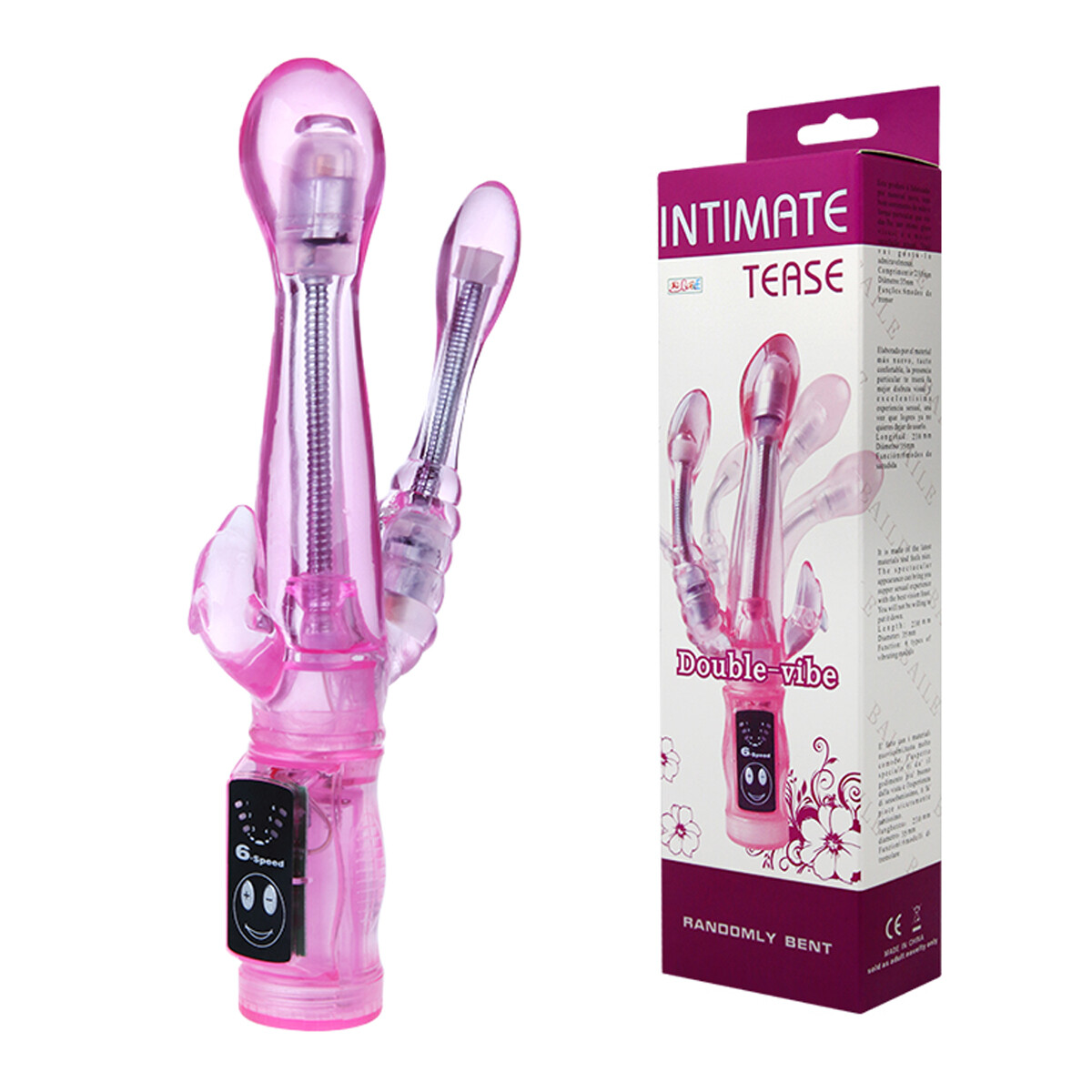 Vibrador Triple Estimulación Intimate Tease 