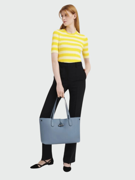 Longchamp -Cartera de cuero flexible, Roseau Essential 0