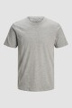 Camiseta Basica Light Grey Melange