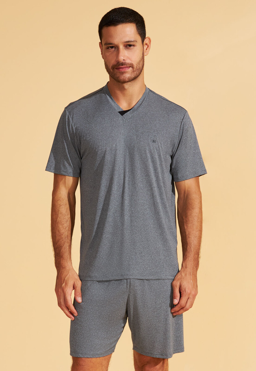 PIYAMA LISO - GRIS - 134 