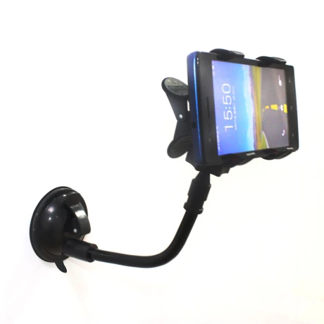 SOPORTE DE CELULAR PARA AUTO SJ-5 BRAZO CON VENTOSA SOPORTE DE CELULAR PARA AUTO SJ-5 BRAZO CON VENTOSA