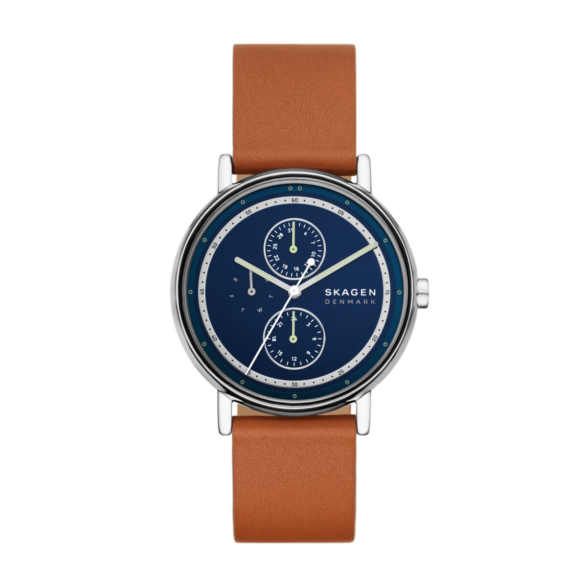 Reloj SKAGEN SIGNATURE Cuero Marron Esfera 40mm 