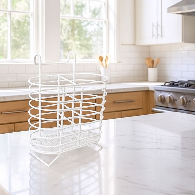 ESCURRIDOR DE CUBIERTOS METAL REVESTIDO ESCURRIDOR DE CUBIERTOS METAL REVESTIDO