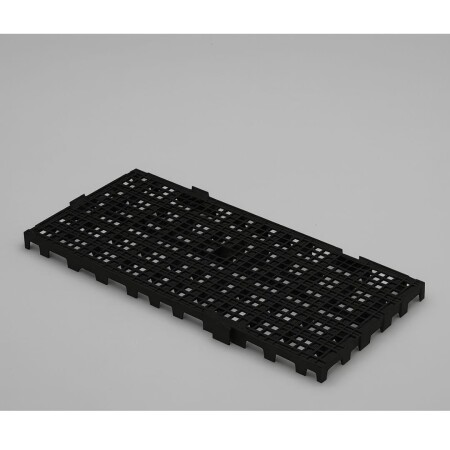 PALLET PLATAFORMA ENCASTRABLE 50X25CM NEGRO PALLET PLATAFORMA ENCASTRABLE 50X25CM NEGRO