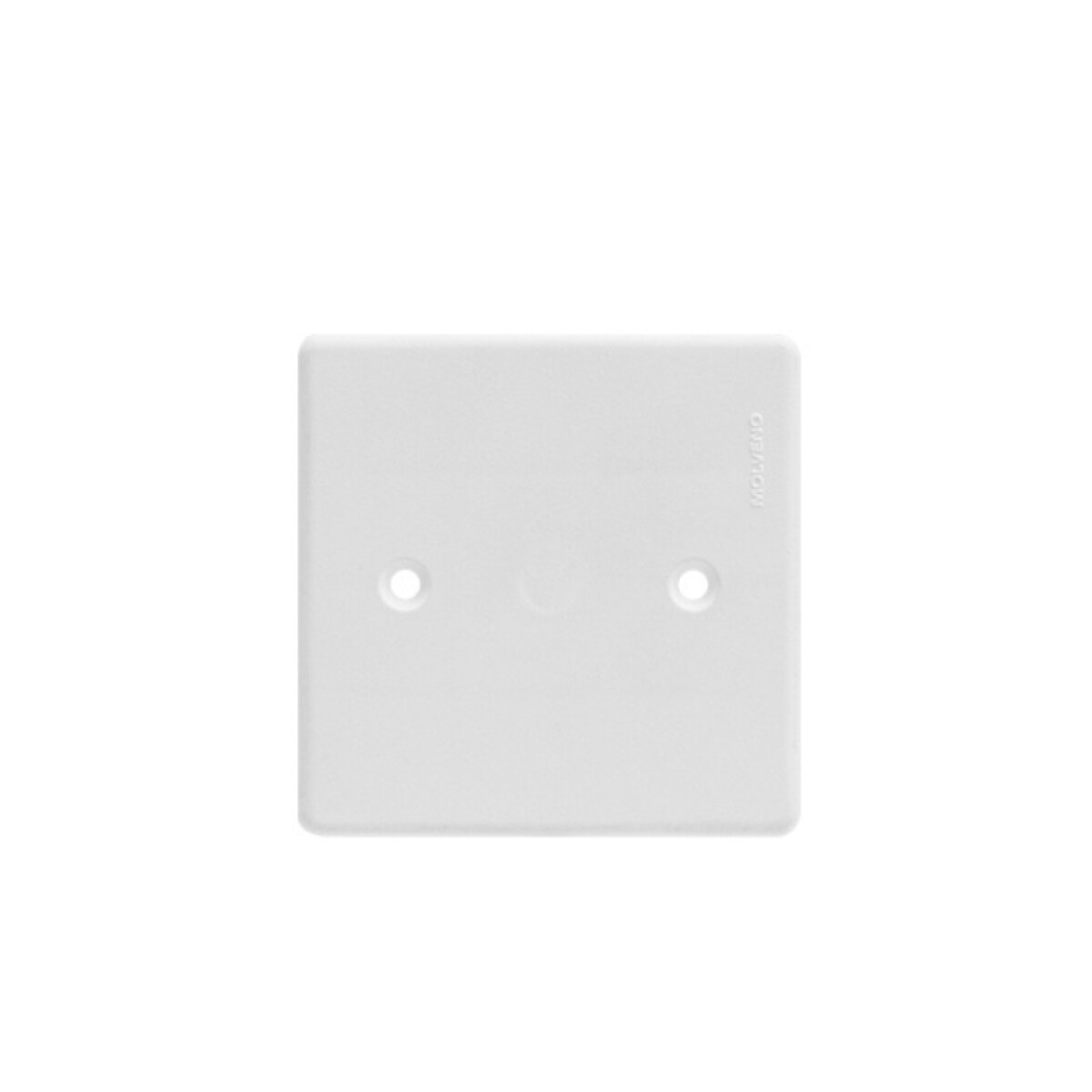 Tapa Ciega Mignon Para Caja Brazo Blanca 