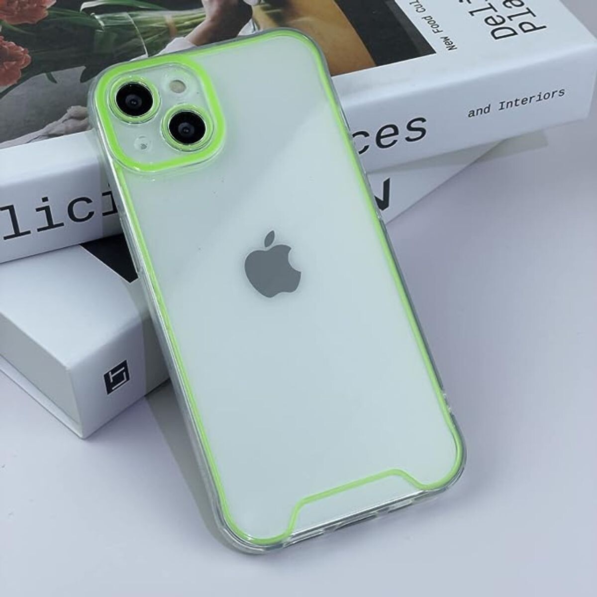 Protector fluo Iphone 14 Verde 