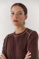 REMERA A CHOCOLATE