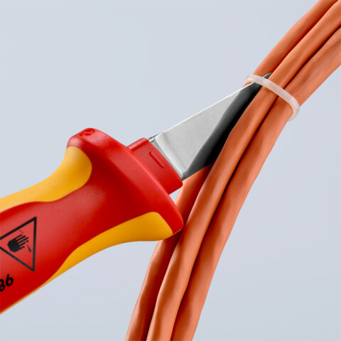 Cuchillo recto para cable aislado 1000V. KN4402
