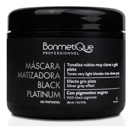 Bonmetique Máscara Matizadora Black Platinum 300ml