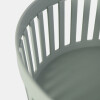 CESTA PLAST VERDE 22.6X22.6X10CM Unica