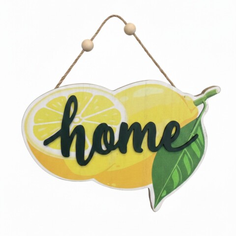 DECO COLG HOME DIS LIMON 21X14CM Unica