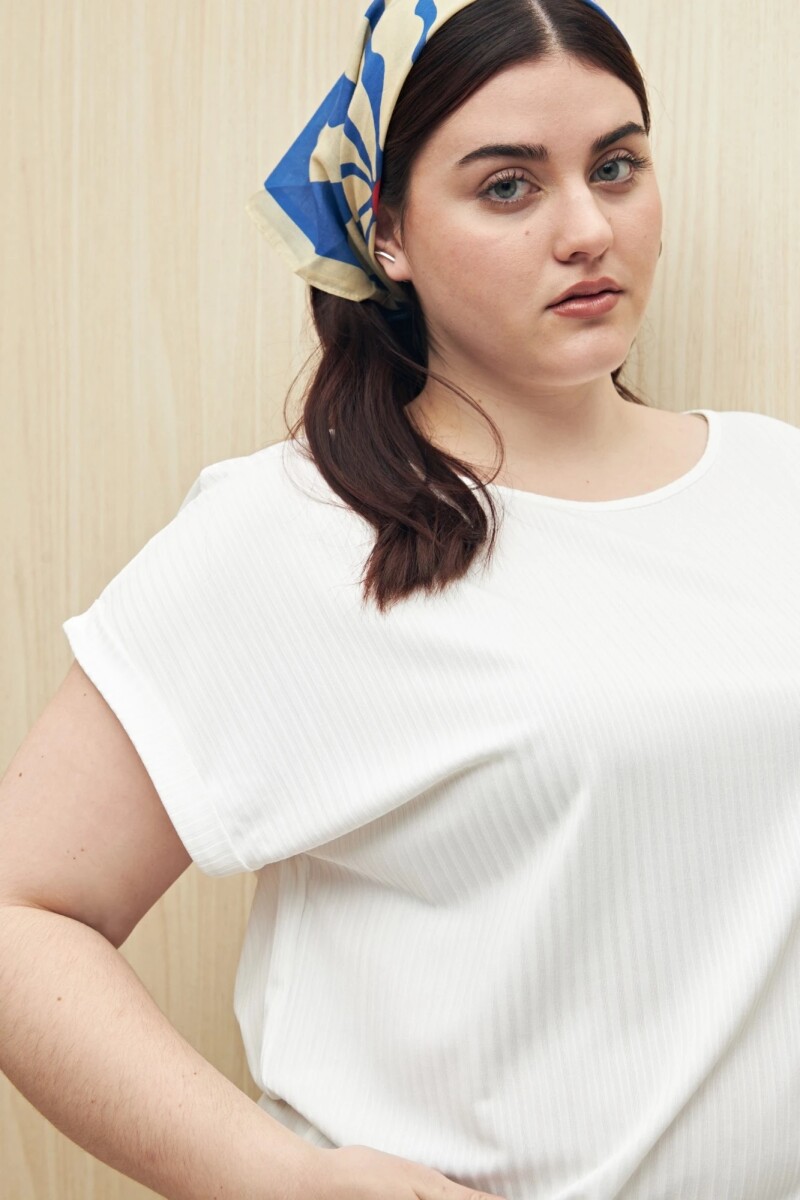 BLUZA ALLIE MANUEL - BLANCO 