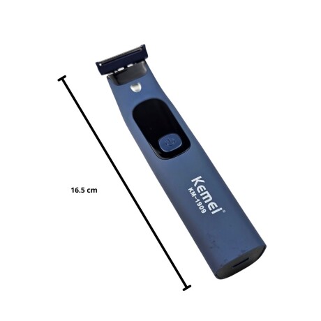 Afeitadora Corta Pelo Barba Recargable KEMEI KM-1909 Negro