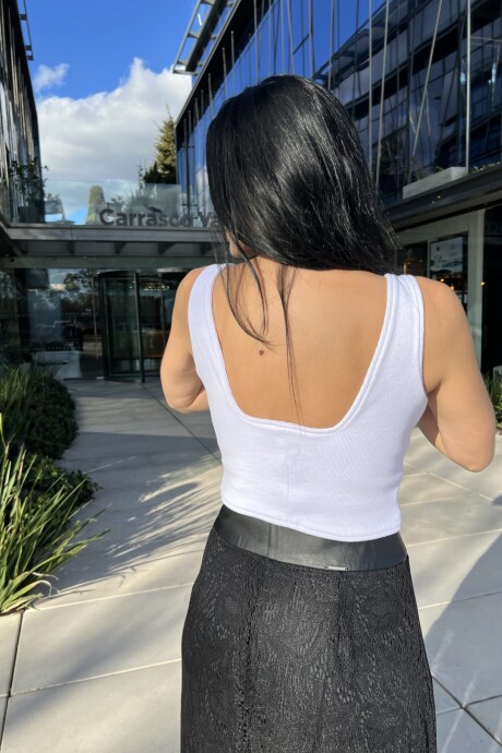Blusa Cayetana Blanco