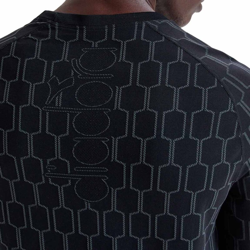 Diadora Ls Skin Friendly T-shirt Negro
