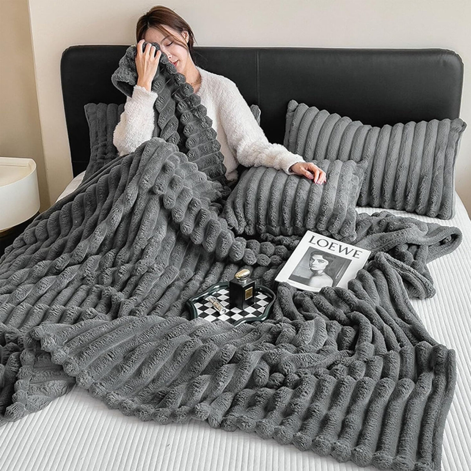 Manta Polar 270x230 Cm Gris Claro Suave Multiusos Cama Sofa Manta Para Sofá  270x230 Cm - Polar Extra Suave, Microfibra, Multiusos Para Cama O Sofá Gris  Manta Sofá 270x230 Cm Gris Claro, image size:1500x1500