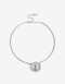 Collares Cortos Metal Collares Cortos, Metal Balls - Plateado Rodio