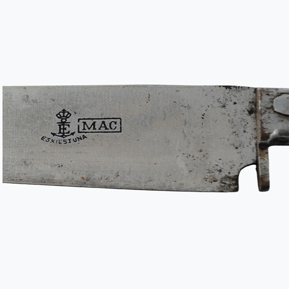 Cuchillo Antiguo Hoja Eskiltuna Mac Cabo Asta Ciervo. Hoja 18 Cm Cuchillo Antiguo Hoja Eskiltuna Mac Cabo Asta Ciervo. Hoja 18 Cm