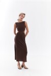 Vestido Nocta Marrón