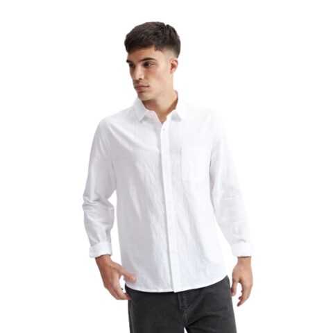 CAMISA SIMON S-XXL BLANCO