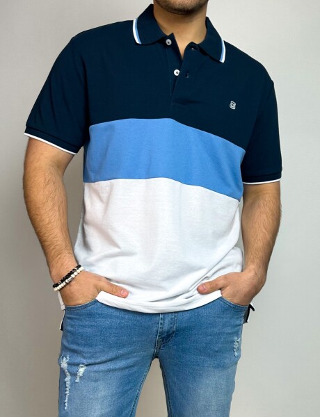 Polo combinada Moya Navy