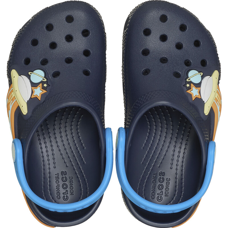 Classic Clog UFO Lights Azul