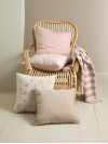 Manta throw AMASONLILJE 130x170 rosa/beige Manta throw AMASONLILJE 130x170 rosa/beige