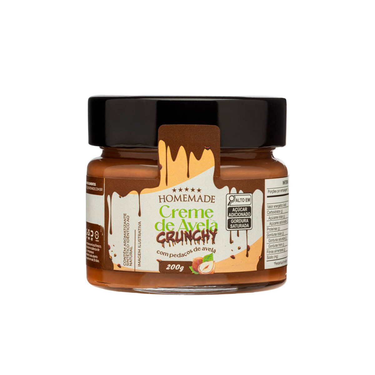 Crema de avellanas 200g Homemade 