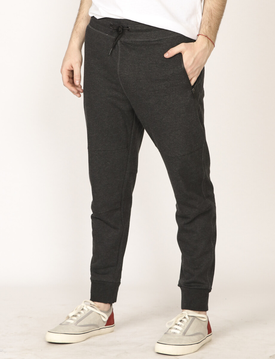 080912 PANTALON JOGGING SLIM HARRY Gris Oscuro